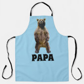 PAPA GRIZZLY BEER DAD FUNNY GRILLOUT SCHORT (Voorkant)