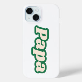 papa | Grootvader, vader iPhone 15 Case