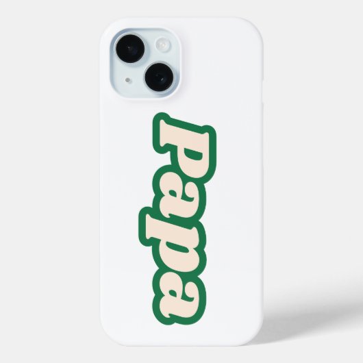 papa | Grootvader, vader Case-Mate iPhone Case (Achterkant)