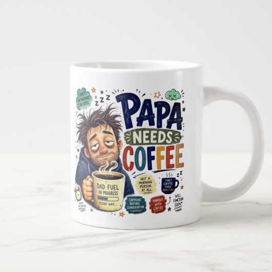 PaPa Grote Koffiekop (Rechts)