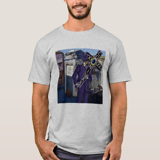 Papa Guede Hoodoo en Conjure T-Shirt (Voorkant)