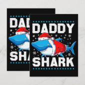 Papa Haai Sint Vaderdag Informatiekaartje (Voorkant / Achterkant)