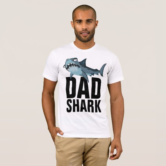 PAPA HAAI T-SHIRTS GRAPPIG (Voorkant volledig)