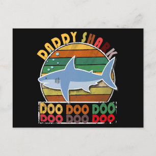 papa haai vaders dag briefkaart