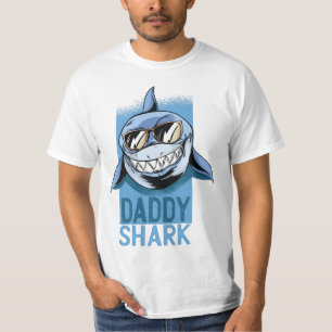 Papa-haaienvaders dag t-shirt