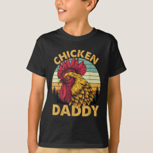 Papa haan voor papa boer vaders dag m t-shirt