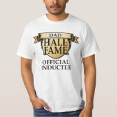 Papa Hall of Fame Official Inductee T-shirt (Voorkant)