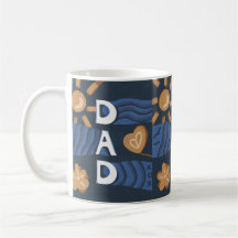 Papa - Happy Vaderdag Navy Blue