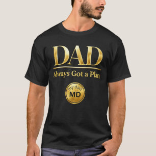 PAPA — Heeft Altijd Een Plan T-shirt