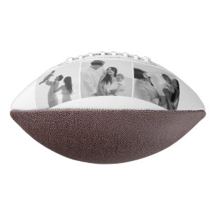 Papa heeft drie foto's moderne script ingesteld american football
