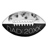 Papa heeft drie foto's moderne script ingesteld american football (Voorkant)