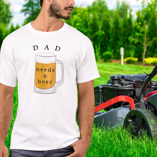 Papa heeft een biervader nodig t-shirt