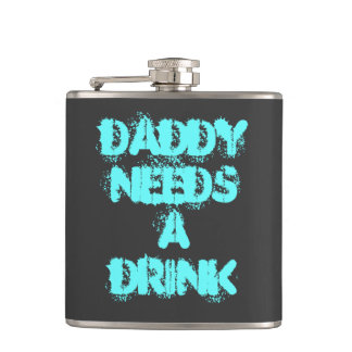 Papa heeft een drink nodig Flask - Vaderdag cadeau Heupfles