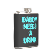 Papa heeft een drink nodig Flask - Vaderdag cadeau Heupfles (Rechts)