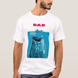 Papa heeft een grotere tas nodig die Vist T-shirt