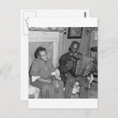 Papa heeft een Squeezebox: 1940 Briefkaart (Voorkant / Achterkant)