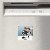 Papa heeft foto-cadeau opgericht magneet (Insitu (Vaatwasser))