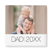 Papa heeft modern foto jaar ontwerp opgericht 