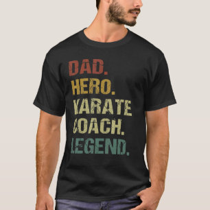 Papa Held Karate Coach Legende Karate Papa Vintage T-shirt