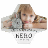 Papa Held Vader Familie Foto Voetbal (Enkel)