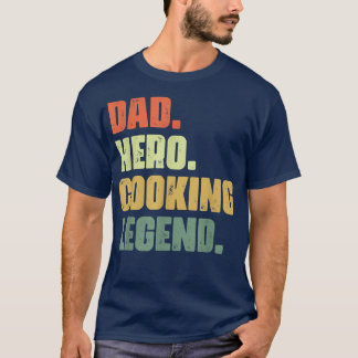 Papa Hero Funny Professionele kooktoestellen voor T-shirt
