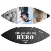 Papa Hero Leather print vaders dag Foto Collage American Football (Panelen)