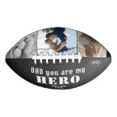 Papa Hero Leather print vaders dag Foto Collage American Football (Voorkant)