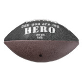 Papa Hero Leather print vaders dag Foto Collage American Football (Gedraaid 270)