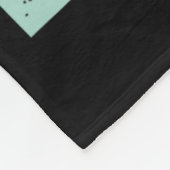 Papa Hero Legend Gepersonaliseerde aangepaste naam Fleece Deken (Hoek)