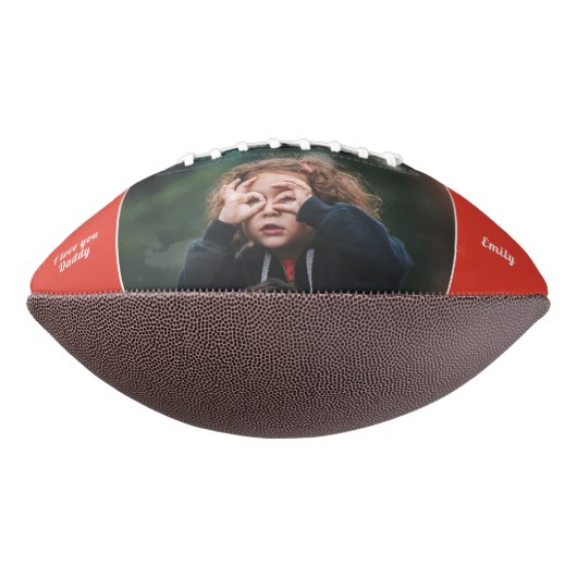 Papa Hero Superheld Papa Fathers foto American Football (Gedraaid 90)