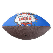 Papa Hero Superheld Papa Fathers foto American Football (Gedraaid 270)