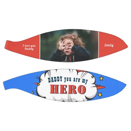 Papa Hero Superheld Vader Dag Foto Basketbal (Panelen)