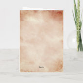 Papa Hero Waterverf Vader Keepomwille Familie Foto Kaart (Achterkant)