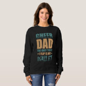 Papa... het enige dat ik flip is mijn Wallet Cheer Trui (Voorkant volledig)
