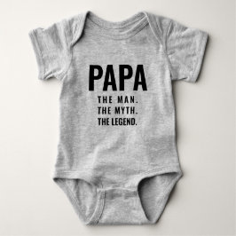 PAPA HET MAN. DE MYTH. DE LEGEND. ROMPER