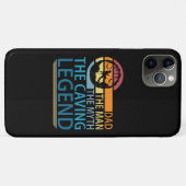 Papa het Man de mythe de Caving Legend Case-Mate iPhone Case (Achterkant (horizontaal))