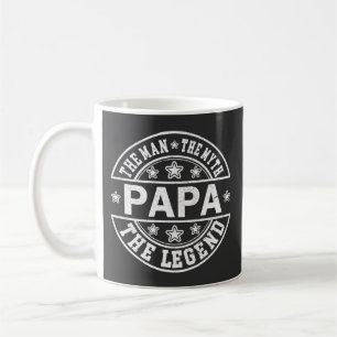 Papa het Man de mythe de legendarische vaderdag Koffiemok