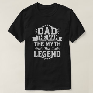 Papa het Man de mythe de legendarische vaderdag T-shirt