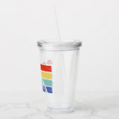 Papa. Het Man, de mythe, de legende. Acryl Drinkbeker (Links)