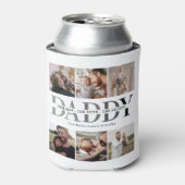 Papa het Man de mythe de Legende foto Blikjeskoeler (Blikje Voorkant)