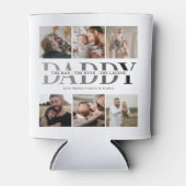 Papa het Man de mythe de Legende foto Blikjeskoeler (Voorkant)