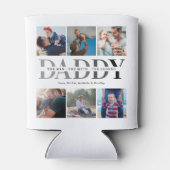 Papa het Man de mythe de Legende foto Blikjeskoeler (Achterkant)