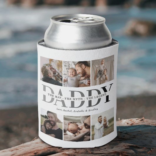 Papa het Man de mythe de Legende foto Blikjeskoeler