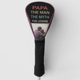 PAPA het Man de mythe de legende Golfheadcover