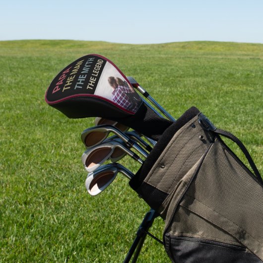 PAPA het Man de mythe de legende Golfheadcover (Insitu)