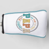 Papa, het Man, de mythe, de legende Golfheadcover (Voorkant)