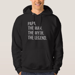 Papa. Het Man. De mythe. De Legende. Hoodie