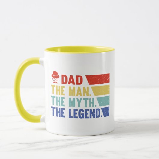 Papa. Het Man, de mythe, de legende. Mok (Links)