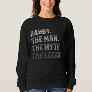 Papa Het Man De mythe De legende Papa Vintage Trui