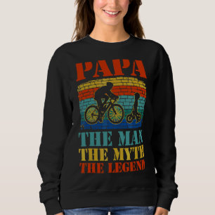 Papa Het Man De mythe De legende Plezier Papa Joke Trui